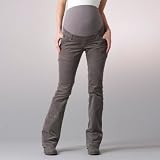 High waist stretch corduroy bootcut maternity jeans smokey grey 12 High waist stretch corduroy bootcut maternity jeans smokey grey 12