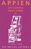 Les Guerres civiles à Rome, tome 3