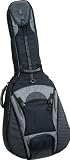 Levys CPS20 Blk/Gry Acoustic Pro Series Polyester Gig Bag for Acoustic Guitars