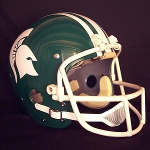 Michigan State Spartans 1978-82 Authentic Vintage Full Size Helmet