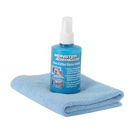 Monster TV CLNKIT Alcohol-Free ScreenClean Kit [Traditional Packaging]: Electronics