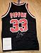 Scottie Pippen autographed Basketball Jersey (Chicago Bulls) UDA