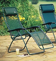 Mesh Lafuma Lounger-Yellow
