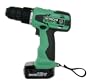 Factory-Reconditioned Hitachi DS12DVF2R 12-Volt Ni-Cad 3/8-inch Cordless Drill/Driver Kit with Flashlight