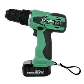 Hitachi Power Tools DS12DVF2 12 Volt Cordless Drill Kit with Flashlight
