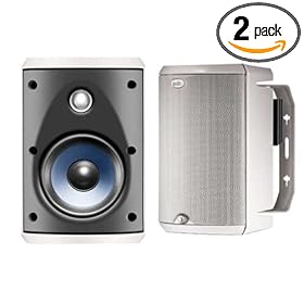 Polk Audio Atrium 45 All-Weather Speakers (Pair, White)