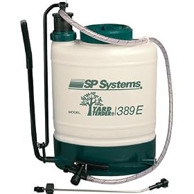 SP Systems Backpack Sprayer - 4 Gallon, 168 PSI, Model# 01YT389E1 by SP Systems