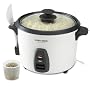 Black & Decker RC436 16-Cup Rice Cooker, White