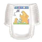 Curity Disposable Childrens Absorbent Underwear Girls Medium (Case of 104)