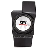 MTX Loaded, AMPLIFIED Sub Enclosure for CHEVY Silverado, Tahoe, Suburban GMC Sierra,... 