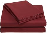 Divatex Home Fashions  Microfiber Twin Sheet Set, Magenta
