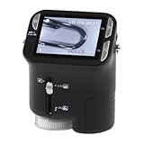 König CMP-USBMICRO20 USB-Mikroskop (6,1 cm (2,4 Zoll) Display, USB 2.0) schwarz