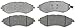ACDelco - Pad Set Frt Disc (B) (14D1035C)
