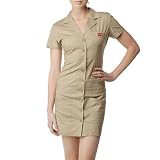 Dickies Girl Betty Ford Dress in Khaki