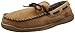 Dearfoams Men's Microfiber Suede Trapper Moc Slipper