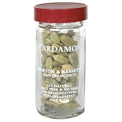 Morton & Bassett Cardamom, .9-Ounce Jars (Pack of 3)