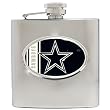 Dallas Cowboys 6oz Stainless Steel Flask - Personalized Engraving NFL Football