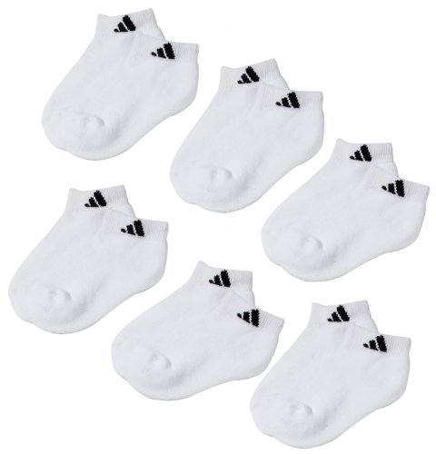 adidas Youth 6-Pack Low Cut Sock