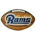 St Louis Rams Football Shaped Rug