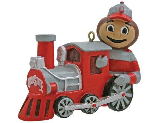 Champion Treasures NCAA Ohio State Buckeyes Mascot Train Ornament