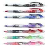 PaperMate Liquid Flair Blue Extra Fine 0.7mm Marker Pens- 12 Pack (31003)
