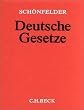 Deutsche Gesetze. Plastik-Ablegeordner 45 mm