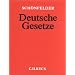 Deutsche Gesetze. Plastik-Ablegeordner 45 mm