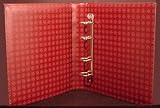 Lighthouse OPTIMA Classic Binder in Red
