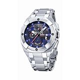 Festina Watches, Mens Grande Tour Stainless Steel Case Carbon Fiber Dial Ceramic Insets Watch