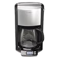 Krups FME4-14 12-Cup Coffeemaker, Black and Stainless