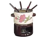 Review Franciscan 20080 / Franciscan Desert Rose Enamel on Steel Fondue Set