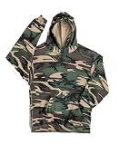 Kids Camo Hooded Pullover Sweatshirt