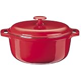 Round Dutch Oven (Red) (5 Qt.)