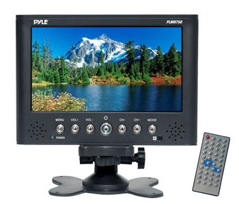PYLE PLMN7SD 7-Inch TFT/LCD Monitor/MP3/MP4/USB and SD Card Reader