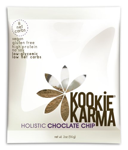 Kookie Karma Holistic Chocolate Chip - 2.0 oz - 12 count box by Kookie Karma