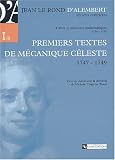 Premiers textes de m�canique c�leste :  S�rie I, volume 6
