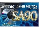 5 of TDK Chrome Audio Tapes 90 mins Cassette Tapes