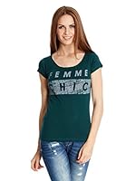 Broadway NYC Camiseta Manga Corta Daria (Verde)