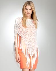 Crochet Fringe Poncho