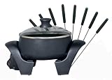 West Bend 3 Qt. Electric Fondue Black