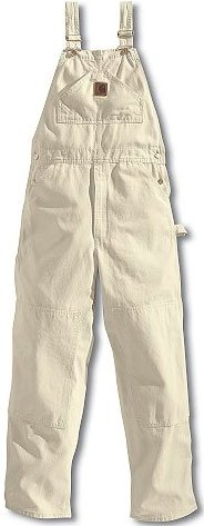 Buy Carhartt Mens Washed Drill Work Bib Overall - Unlined by Carhartt