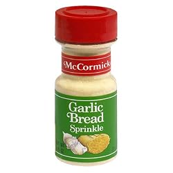 McCormick Garlic Bread Sprinkle, 2.75-Ounce Unit (Pack of 6)