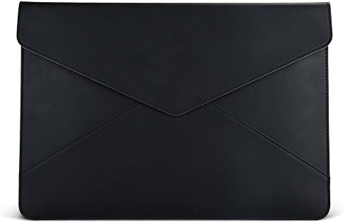 MacBook Air 13, iPad Pro Case Sleeve, InRich 13.3 Inch [Slim Envelope Soft PU Leather] Laptop Sleeve Cover Portfolio Case Notebook Carrying Bag-Black