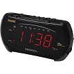Emerson Dual Alarm SmartSet Clock Radio with 1.3" Red Display