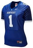 Kentucky Wildcats Women's Nike Royal #1 Football Replica Jersey
