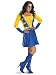 Search : X-Men Movie Costume Sexy Womens Wolverine Costume Gold Blue Dress