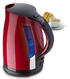 top 10 best selling kettles - Prestige Dakota Cordless Jug Kettle, Red, 1.7 Litre image 9
