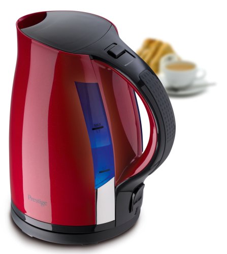 Prestige Dakota Cordless Jug Kettle, Red, 1.7 Litre