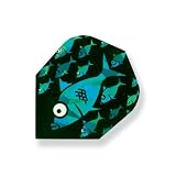 Harrows Hologram Standard Fish Darts Flights