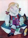 12X16 inch Picasso Pablo Maya la poupe 1938 Canvas Art Repro